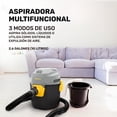 thumbnail image 2 of Aspiradora Wet & Dry Taurus Hurricane negro 10 litros, 2 of 10