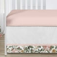 thumbnail image 5 of Sweet Jojo Designs Vintage Floral Pink Green Yellow White 4 Piece Crib Bedding Set, 5 of 6
