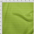 thumbnail image 3 of oneOone Cotton Silk Light Green Fabric Geometric Bandhani Sewing Craft Projects Fabric Prints By Yard 42 Inch Wide, 3 of 4