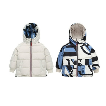 

SUWHWEA Toddler Baby Girls Winter Cartoon Windproof Coat Hooded Warm Outwear Jacket in season Fall savings on Clearance