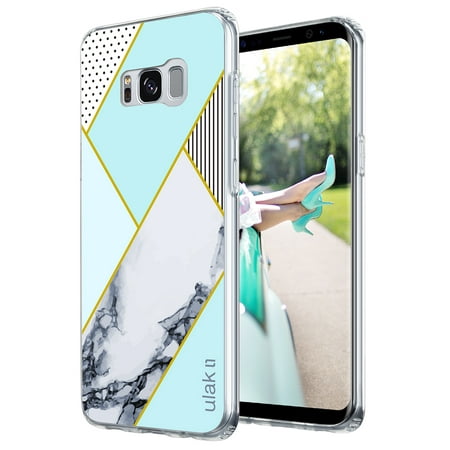 Samsung Galaxy S8 Case, ULAK Clear Slim Scratch Resistant Hybrid Bumper Case Cover for Samsung Galaxy (Best Clear S8 Case)