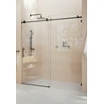thumbnail image 2 of Eclipse 68 in. x 78 in. Frameless Glass Sliding Shower Doors, 2 of 6