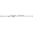 thumbnail image 2 of Home Furnishing Extendable Spring Telescopic Shower Bathroom Window Curtain Rail Loaded Pole Rod 55-90cm, 2 of 9
