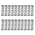 thumbnail image 2 of Esquirla 20 Pcs 16mm Courte Droite Humbucker Micros pour Micros Guitare Basse Noir, 2 of 7