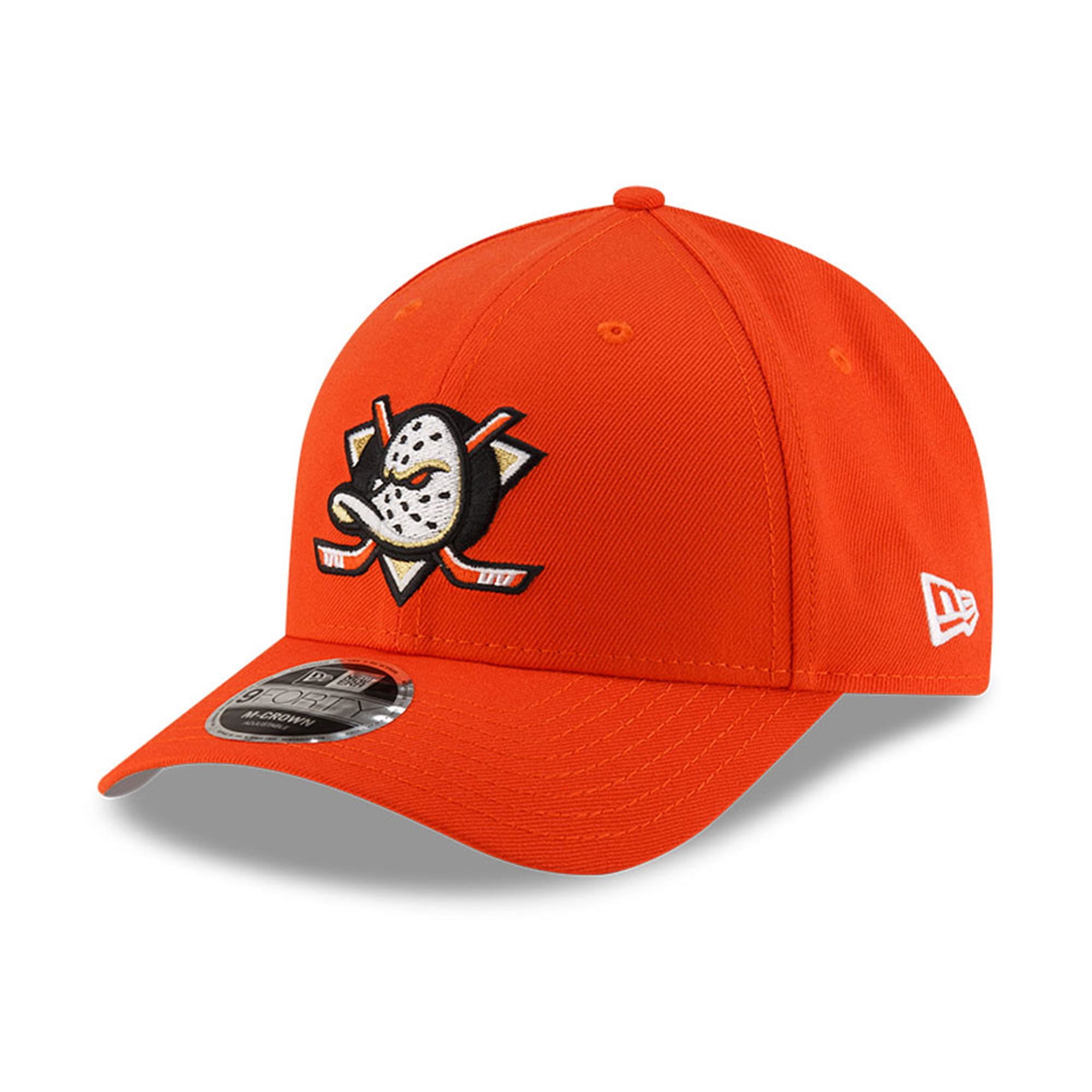 Men's New Era Orange Anaheim Ducks COOLERA 9FORTY M-Crown Adjustable Hat