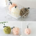 thumbnail image 5 of Loofah-Bath-Sponge Set by Shower Bouquet 2-Pack, Extra Large Mesh Pouf Soft Scrubber for Men and Women - Exfoliate with Big Black & White Gentle Cleanse in Beauty Bathing Accessories, 5 of 6