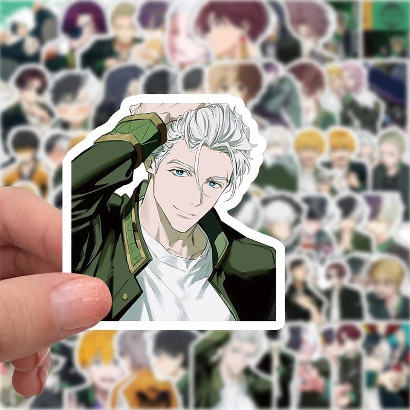10/30/50pcs Cool Wind Breaker Anime Stickers Haruka Sakura Hayato Sticker Waterproof Laptop Motorcycle Skateboard Umemiya Decal
