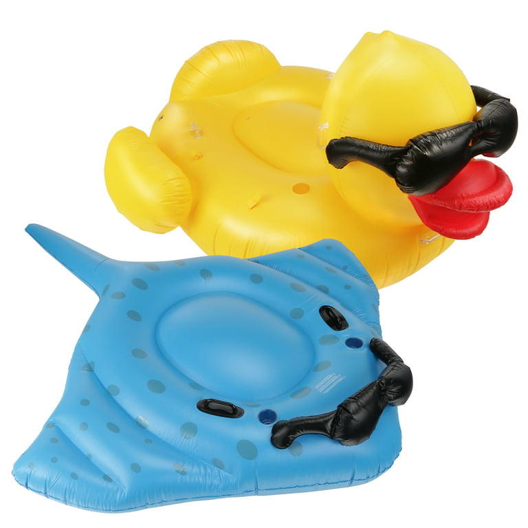 Game Giant Inflatable Derby Duck and Stringray, 2-Pack - Walmart.com