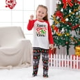 thumbnail image 5 of Candy Cane Christmas Family Matching Pajamas With Extended Sizes, Cotton And Poly Blend, 2 Pieces, 5 of 7