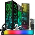 thumbnail image 1 of Restored TechMagnet Gaming Desktop PC,Intel i5 4th Gen,GT 1030,8GB RAM ARGB,512GB SSD+2TB HDD,RGB Front Panel,Windows 11 Pro, 1 of 8