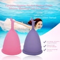 thumbnail image 4 of Copa Menstrual reutilizable de silicona médica para mujer, almohadillas menstruales, higiene femenina, 4 of 4