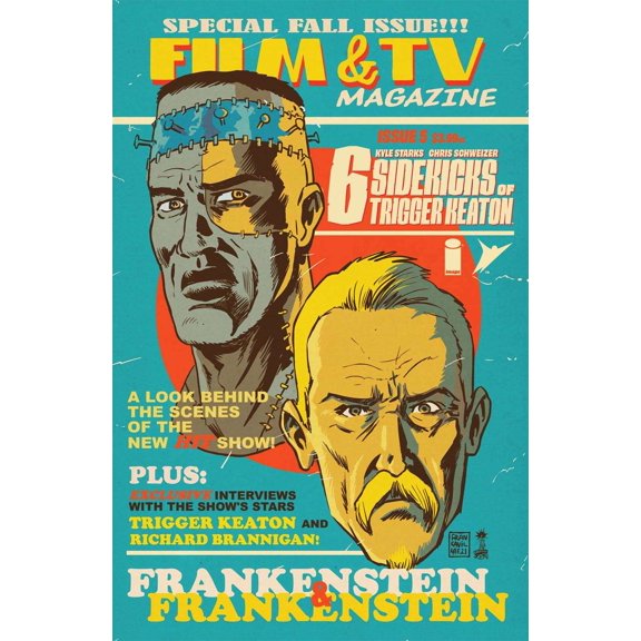 Six Sidekicks of Trigger Keaton #5B VF ; Image Comic Book