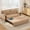Brown, variant on Ywen 60" Queen Pull Out Sofa Bed - Convertible Sleeper Sofa Bed, Chenille Loveseat Pull Out Couch with USB Charging, Side Pockets for Living Room, Bedroom, Small Spaces (Brown)