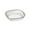 White, variant on Beautynvta Square Transparent Plates Set of 4, 5.9'' Cake Plates, Salad Dessert Plates, Dinner Plates for Appetizers, Snacks, Fruit, Dishwasher Safe