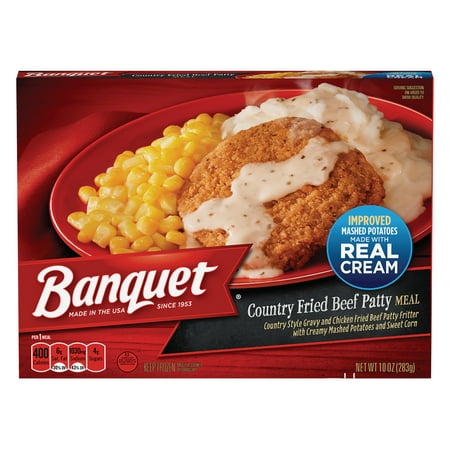 Banquet® Chicken Fried Beef Steak Meal 10 oz. Box