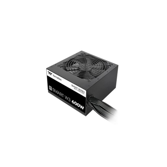 Thermaltake Smart W3 Series 80Plus Certified 600W Power Supply; ATX v3.1 Spec; 120mm FDB Fan; 5 Year Warranty; PS-SPW-0600NNFAWU-1