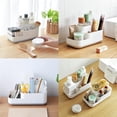 thumbnail image 2 of Coffret de Rangement Cosmétique de Bureau Boîte de Rangement de Rangement de Rangement de Rangement de Compartiment de Débris de Bureau de Contrôle à Distance en Plastique de Salon, 2 of 7