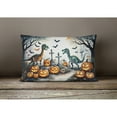 thumbnail image 3 of Dinosaurs Spooky Halloween Fabric Decorative Pillow 12 in x 16 in, 3 of 4