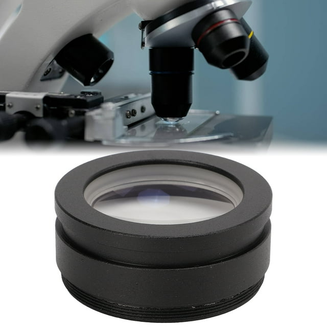 Objectif Auxiliaire pour Zoom Stéréomicroscopique Fileté 48mm pour Microscope Trinoculaire2x