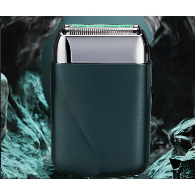 YSTIANN Rasoir Électrique de Voyage Compact pour Hommes, Rasoir Sans Fil à Lame Flottante pour Rasage Humide et à Sec avec Recharge Rapide USB‐C, Rasoir Mobile Portable pour un Rasage Fluide à la Maison, au Bureau, au Gym et en Voyage WJ94-2793