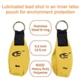 thumbnail image 6 of Blaze Line Arborist Throw Line Weight Ball Pouch Bag for Tree Rope Climbing 2-Pack 8 and 12 oz- Luminous Yellow, 6 of 10