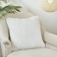 thumbnail image 3 of Saro Lifestyle Soft and Stylish Sheep Fur Down Filled Pillow, 3 of 3