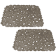 thumbnail image 1 of Estera de fregadero para fregaderos de acero inoxidable/cerámica, protectores de fregadero ecológicos de PVC para la parte inferior del fregadero de cocina, 1 of 5