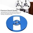 thumbnail image 3 of Empty Tape Reel, 7 Inch Aluminum Alloy 2 Hole Wind Proof, Compatible with Reel Tape Player, 1/4 Inch, Universal, for Traditional Recordings, for Recorders, 3 of 7