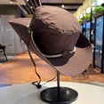 thumbnail image 4 of QSAWXQZ Men's Wide Brim Outdoor Hat Foldable Chin Strap Embroidered Sun Protection Bucket Hat Free Size, 4 of 5