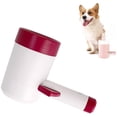 thumbnail image 1 of Dog Paw Cleaner Portable Pet Automatic Rotation360 Foot Washer Cup Portable Dog Paw Cleaner Outdoor (Color : Red), 1 of 7