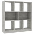 thumbnail image 6 of vidaXL Bookshelf Open Shelf Bookcase Wall Bookshelf Book Rack Engineered Wood, 6 of 14