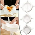 thumbnail image 4 of 3Pcs Dumpling Maker Gyoza Wrappers Empanadas Press Mold Dumpling Mold Set with a Stainless Steel Spoon, 4 of 5