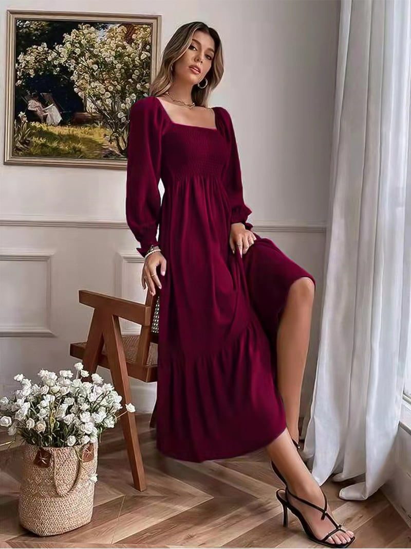 open lace back dress Women's The Felicity Red Cotton Maxi Dress | Size: L