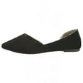 thumbnail image 3 of Alpine Swiss Anya Womens D’Orsay Pointed Toe Ballet Flats Dressy Slip On Shoes, 3 of 7