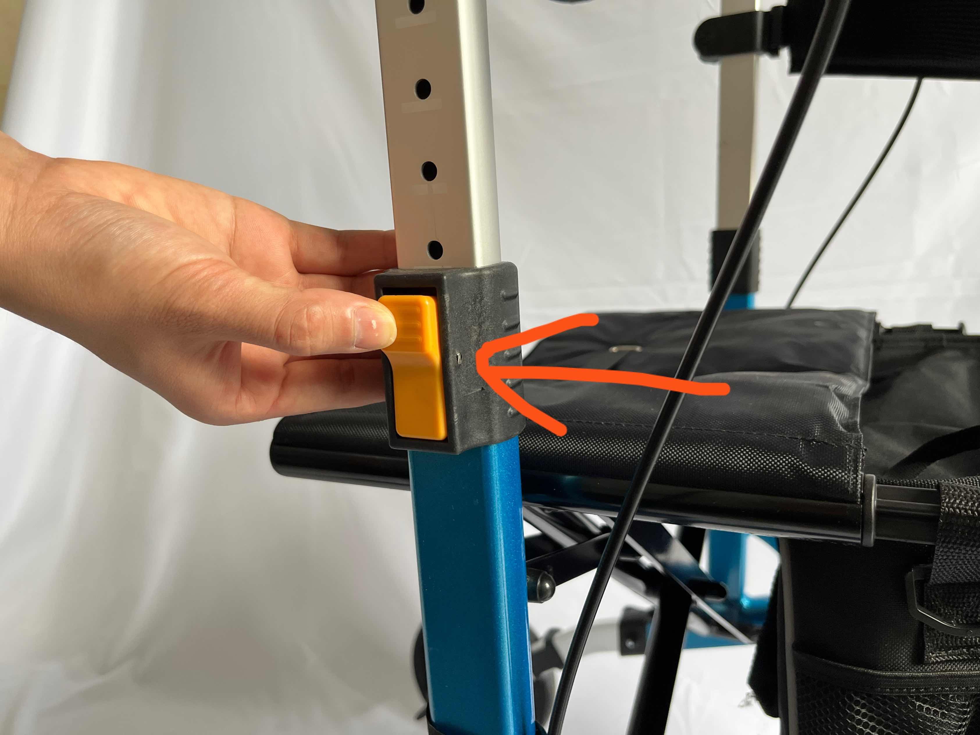 Homfan Rolling Walkers for Seniors with Seat Double Folding Rollator ...