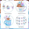 thumbnail image 5 of Hot Cocoa Bar Party Decorations 3Pcs Hot Cocoa Bar Banner Garland Blue Purple Hot Chocolate Bar Decor Hot Cocoa Party Decor For Winter Xmas Birthday Baby Its Cold Outside Baby Shower New Year, 5 of 6