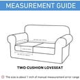 thumbnail image 6 of Individual Couch Cushion Covers, Stretch Sofa/Couch Seat Cushion Covers, Magic Sofa Covers Washable, Dog Couch Cushion Covers for Sofa with Elastic Bottom, 6 of 6