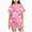 H167-Hot Pink, variant on TOWED22 Girls Halloween 2PCS Pajama Sets Button Down Short Sleeve with Shorts Sleepwear Fall Winter Cute Lounge Outfit Sets for 2-13T(Hot Pink,8-9 Y)