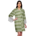 thumbnail image 1 of Moomaya Bride Getting Ready Shirt Cotton Short Robes For Women Bath Robe Girls, 1 of 6