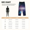 thumbnail image 3 of Gukieu Planets Stars And Galaxies1 Print Women's Home Trousers, with Pockets and Drawstring Pajamas, Home Pajamas, Sleepwear-Small, 3 of 6
