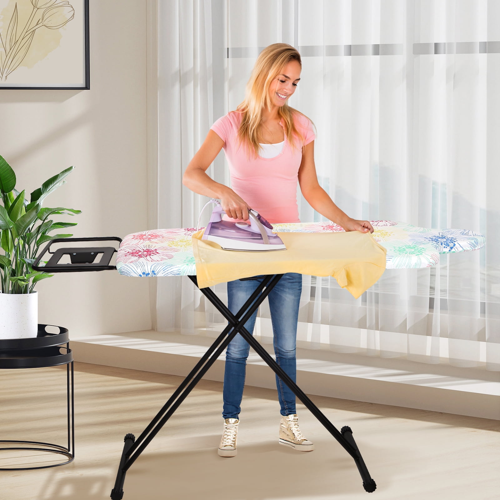 【Hinoki Iron  Table 】No.844 KDJ HOME SLIETON Extra Large Ironing Board with large hang
