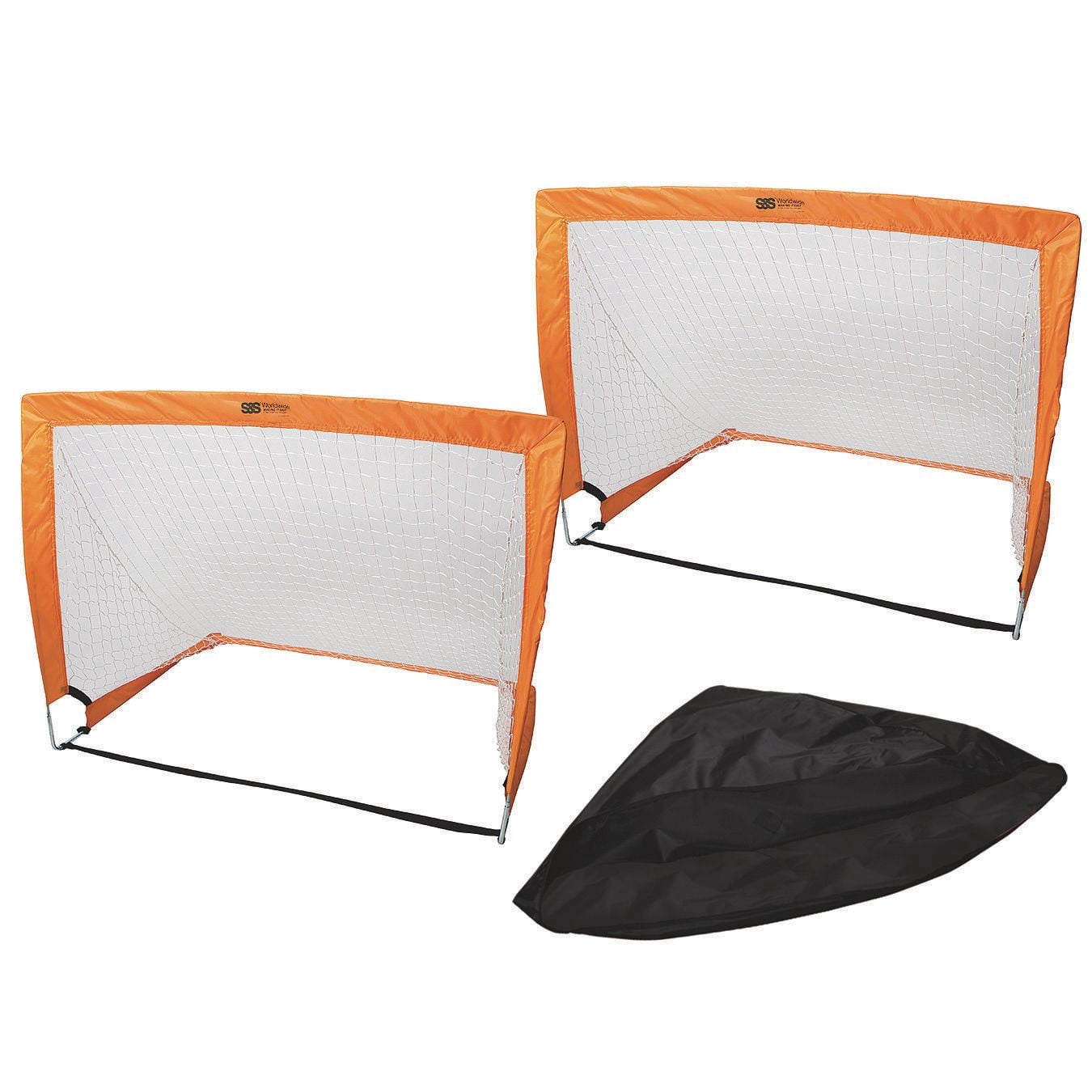 Rectangular Pop-Up Goal, 48”W x 38”H (Set of 2)