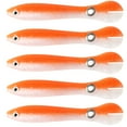 thumbnail image 1 of 5pcs Loach Señuelos Pesca Cebos blandos Señuelos de natación Swimbaits para Labymos  cebo blando, 1 of 7