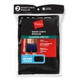 thumbnail image 4 of Boxer Hanes para hombre, Regular Algodón Elastano Negro 2 Piezas Talla G, 4 of 4