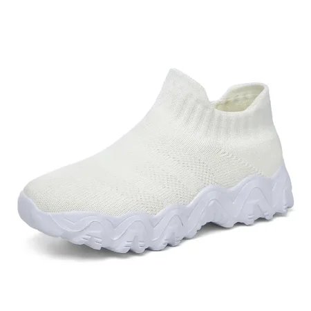 

GEDER-S1 Boys And Girls Casual Mesh Breathable Socks Shoes Slip-on Lightweight Breathable Running Shoes