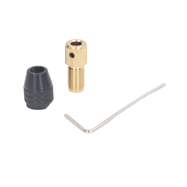 Portabrocas Para Herramientas Rotativas, Varilla De Extensión De Línea Recta, Llave Hexagonal De 0,3-3,4 Mm, Portabrocas De 3 Mordazas Resistente A La Corrosión Para Taladros
