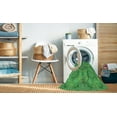 thumbnail image 2 of Ahgly Company Machine Washable Indoor Rectangle Transitional Neon Green Area Rugs, 7' x 9', 2 of 7