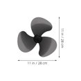 thumbnail image 2 of PTOOTP 2Pcs Universal Black Fan Blades Replacement for Electric Standing and Table Fans Easy Install, 2 of 8