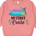 thumbnail image 3 of Inktastic My 1st Cruise Vacation Trip Toddler Sweatshirt, 3 of 4