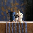 thumbnail image 2 of Landa, Julien 12x12 Gold Ornate Wood Framed with Double Matting Museum Art Print Titled - Striped Still Life I, 2 of 4
